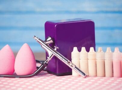 how to turn regular foundation into airbrush foundation